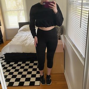 OLD NAVY ACTIVE Black Leggings